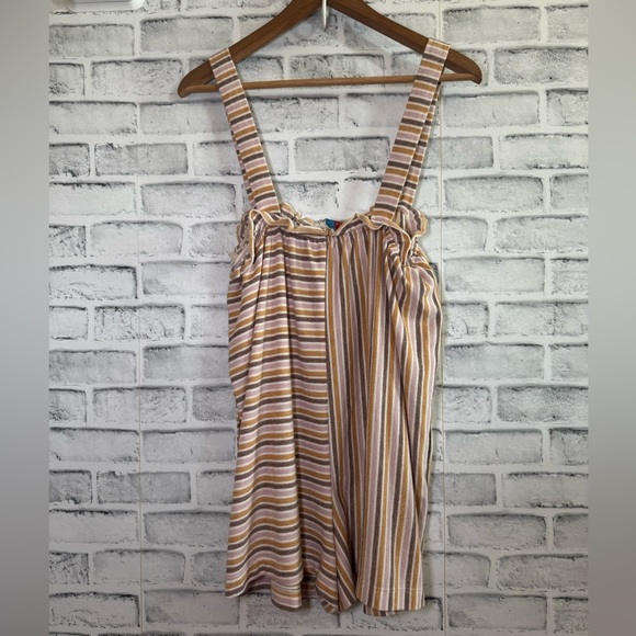 Women’s Free People beach multicolor Marianna sleeveless shorts romper Small - Picture 3 of 5